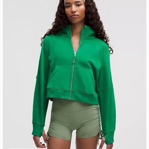 LULULEMON NWT Scuba Oversized Full Zip Hoodie - Raceway  Green,  M/L